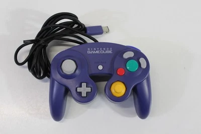 Official Nintendo GameCube OEM T3 Controller Purple GC TIGHT DOL-003 Cos.Wears - Image 1 of 4