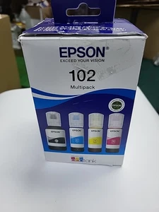 Genuine Epson 102 Ink Bottles EcoTank for ET-4850 ET-3850 2700 ET-4750 - Picture 1 of 2