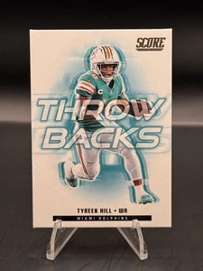 2025 Score - Throwbacks Tyreek Hill #18 - Picture 1 of 2