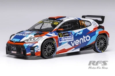 Toyota GR Yaris Rally2 Freddy Loix Rally Rally Ypres 2024 1:43 IXO RAM 960 - Immagine 1 di 2