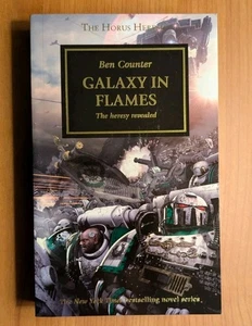 Galaxy In Flames warhammer space marine horus heresy paperback - Picture 1 of 21