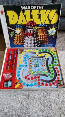 War of the Daleks Board Game Strawberry Fayre by Denys Fisher 1975 Complete  - Image 1 of 4