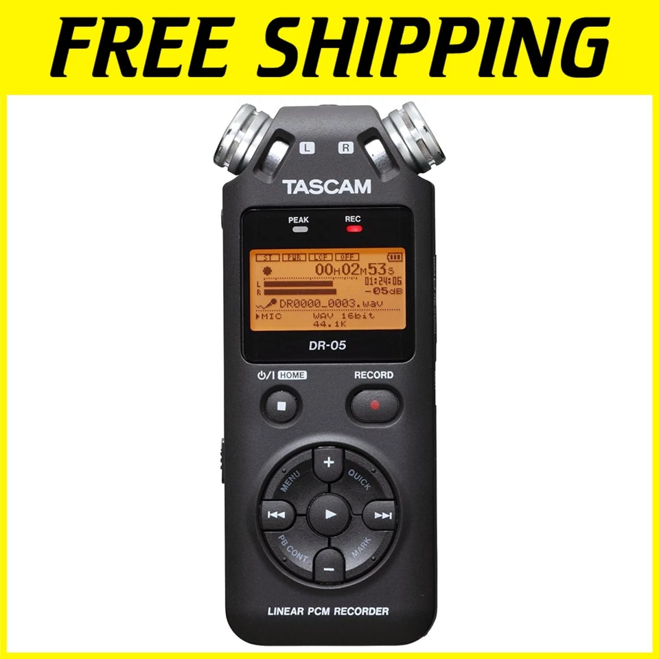 High-Fidelity Portable Recorder DR-05 - Perfect for Audio Recording on the Go - Image 1 of 4