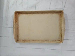 Pampered Chef Family Heritage Große Steinzeug Bar Pfanne Backblech 11"x18" - Bild 1 von 8