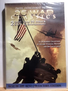25 War Classics (DVD, 2010, 2-Disc Set) - Pacific Entertainment - Picture 1 of 3