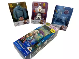 DISNEY FROZEN II ~Spinning Olaf~Gigante terrestre~Water Nokk~3,5" e Set di adesivi 200 - Foto 1 di 5