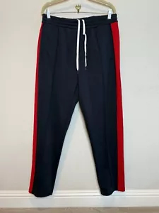 Rag & Bone Men’s Joggers Sweatpants Blue Stripe Sz L - Picture 1 of 4