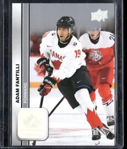 2023 Upper Deck Team Canada Juniors - Uomo U-20 #9 Adam Fantilli (RC) - Foto 1 di 2