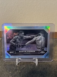 2024 Topps Chrome UFC Negative Refractor #64 Dustin Poirier - Picture 1 of 1