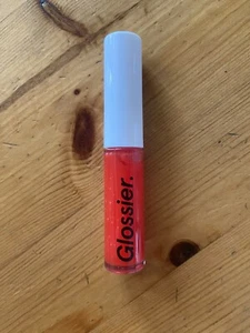 New GLOSSIER Glassy High Shine Lip Gloss RED ROUGE full size 0.14 oz .14 4.2 ml - Picture 1 of 2