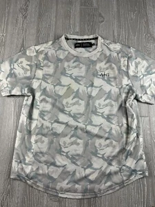 AG Avant Garde Mens Gray Camo Tee Size XL - Picture 1 of 9