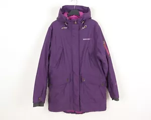 Didriksons Tilde Wns Storm System Damen L Kapuzenparka Jacke Mantel Lila Eu 42 - Bild 1 von 10