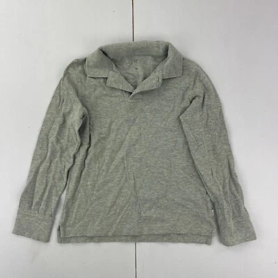 GAP KIDS Polo Mediano 10-12 Años Gris Niños Niños Manga Larga 100% Algodón - Imagen 1 de 4