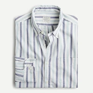 NWT J.CREW MEN Slim Stretch Secret Wash Cotton Poplin Shirt, Size M (Medium) - Picture 1 of 4