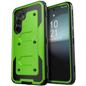 Funda verde para teléfono Samsung Galaxy S24/S24+/S24 Ultra/S24 FE a prueba de golpes - Imagen 1 de 21