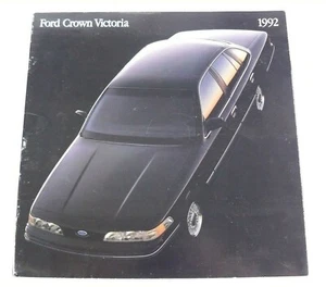 1992 Ford Crown Victoria Showroom Verkaufsprospekt Händlerkatalog  - Bild 1 von 4