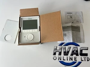 SIEMENS RDG100T ROOM CONTROLLER THERMOSTAT LANDIS & STAEFA AC 230V FOR FAN COILS - Picture 1 of 9