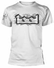 Official Tool T Shirt Double Image Logo White Classic Rock Metal Band Tee New