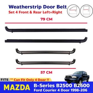 Outer Weatherstrip Door Belt Fits Mazda Bravo B2600 B-Series 4D UTE 1998-06 ADE - Picture 1 of 9