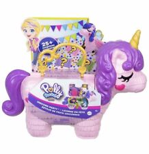 Mattel Polly Pocket Unicorn Party Playset - GKL24