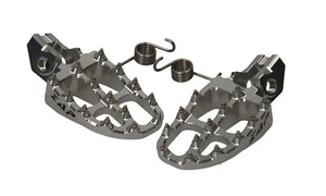 Zap E-Peg reposapiés se adapta a KTM SX SX-F 16-22 EXC XC-W 17-23 plata - Imagen 1 de 2