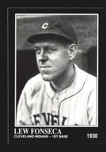 1991 Conlon Collection TSN #283 Lew Fonseca    Cleveland Indians