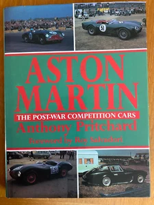 Chaqueta de tapa dura Aston Martin: The Post-War Competition Cars de Pritchard 1st Ed - Imagen 1 de 4