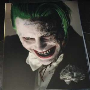 JARED LETO SIGNED SUICIDE SQUAD JOKER 11X14 PHOTO - Picture 1 of 2