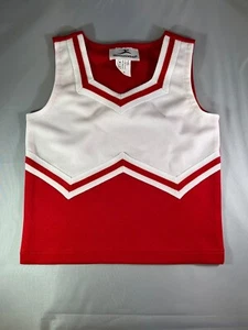 Toddler Cheer Uniform Shell and V-notch skirt Size 4 - Picture 1 of 3