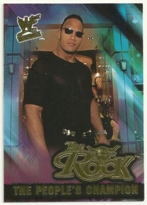 2001 FLEER WWF WRESTLEMANIA - THE ROCK INSERT - BLOOD FROM A ROCK - #4 - Picture 1 of 1