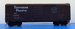 HO Scale "Southern Pacific Lines" 103374 40 Foot Freight Train Box Car / Con-Cor - Picture 1 of 12