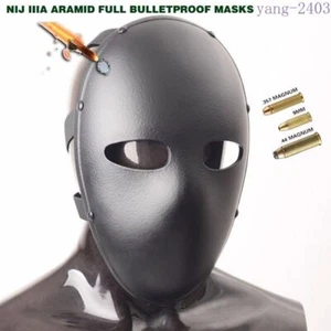 Aramid Ballistic Bullet Proof Level IIIA Full Face Mask CS Field Body Armor NEW - Picture 1 of 12