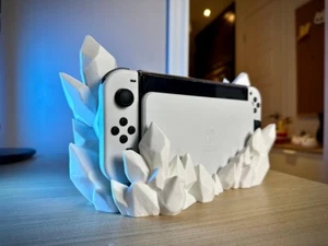 Nintendo Switch supporto di ricarica cristallo OLED - Foto 1 di 4
