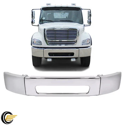 3 PCS Bumper Cover Chrome For Freightliner M2 106 112 Business Class 2003-2021 - Image 1 of 4