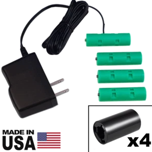 Kit eliminazione batteria 4 C - 6 Volt - alimentato a corrente alternata - Foto 1 di 8