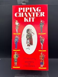 Piping Chanter Kit by Bagpipes of Caledonia Learn to Play the Highland Bagpipe - Picture 1 of 11