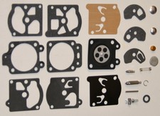 GUARNIZIONI CARBURATORE A MEMBRANA KIT WALBRO K10 WAT K20 WA WT ECHO McCulloch