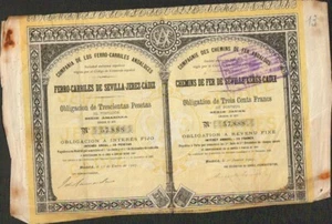 CHEMINS DE FER ANDALOUS (ESPAGNE) (V) - Imagen 1 de 1