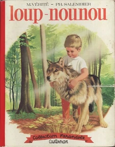 Wolf-Nanny. Marvel Verite (1967). Ein Junge und sein Wolf. Französische Sprache. - Bild 1 von 2