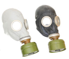 SET of BLACK & GREY SOVIET RUSSIAN Gas Masks GP-5 with filters 