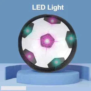 Hover Soccer Ball Kids Toys LED Light Air Power Soccer football Ball Indoor Play - Picture 1 of 7