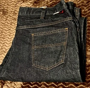 Flame Retardant Jeans 40X Relaxed Fit Nice Pocket Stitching Excellen Cond Cat 2 - Picture 1 of 17