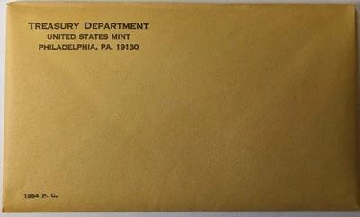 1964 1C-50C Silver Proof Set (Original, Unopened and Sealed) - Image 1 of 3