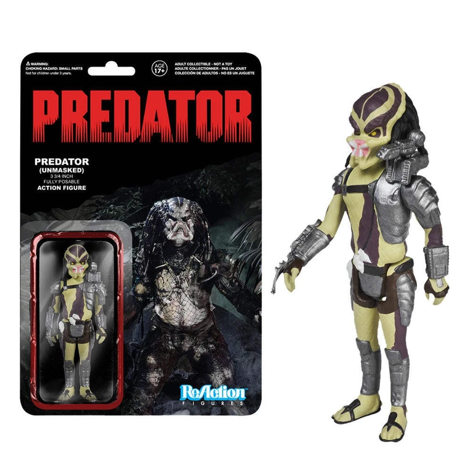 Predator Closed Mouth ReAction Figure Collectible Figurine Retro Articulated - Image 1 of 1