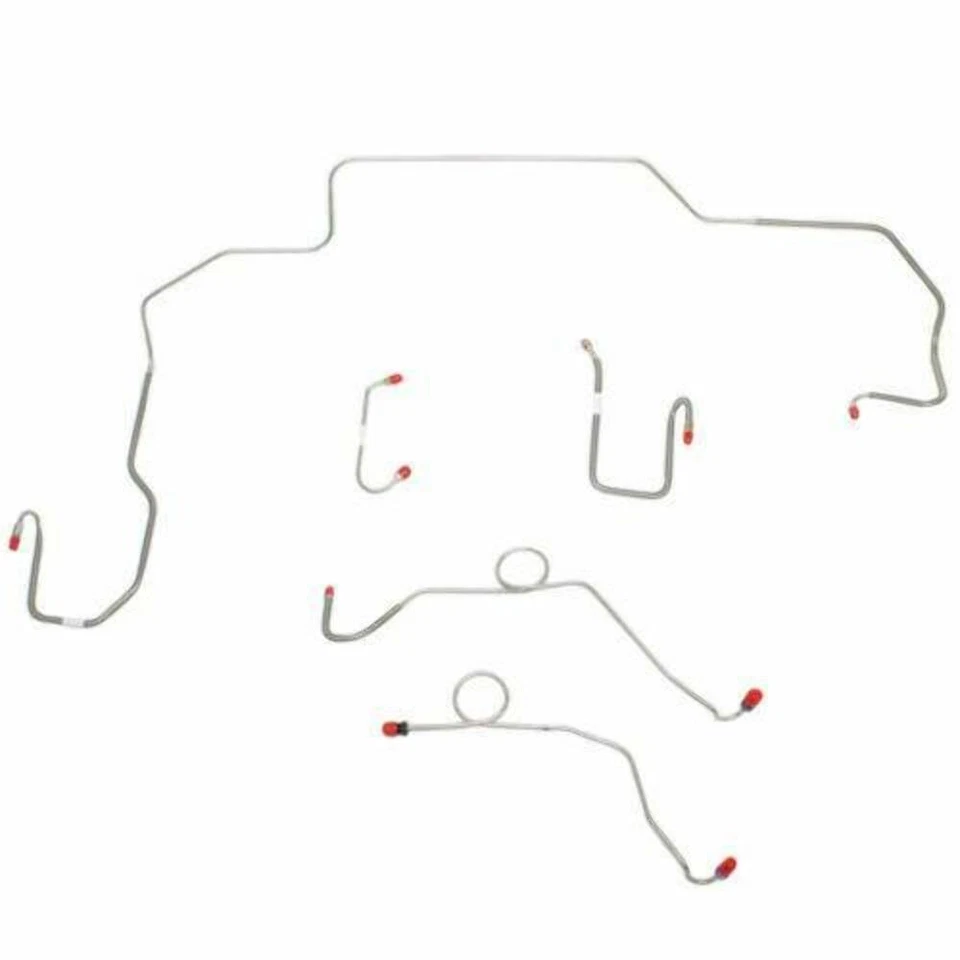 Front Brake Line Kit Fits Dodge Charger 1968-70 2pcs Power DiscBrake-RKT6805OM - Image 1 of 2