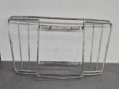 USADO ORIGINAL PORTAEQUIPAJES CROMADO LEITZ PORSCHE 356 356A 356B 356C 356SC Foto 1 de 4