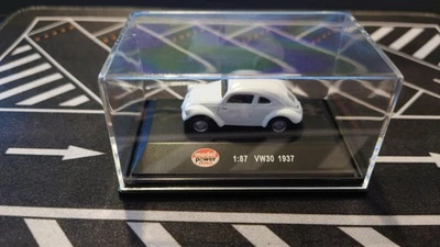 Model Power Minis 1/87 Scale Volkswagen VW 30 1937 White #19371 no cover box - Image 1 of 3