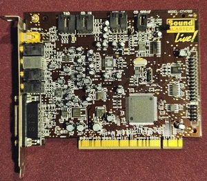 Creative Labs Sound Blaster Live! Scheda audio PCI MODELLO CT4760 - Foto 1 di 1
