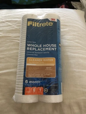 Filtros de repuesto para toda la casa estilo sumidero filtrete 2 = 3M 4WH-STDGR-F02 NUEVO EN PAQUETE Foto 1 de 4