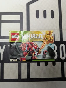 LEGO Ninjago 70500 Kai's Fire Mec Instruction Manuals Only! 1 Book Only No Brick - Picture 1 of 2